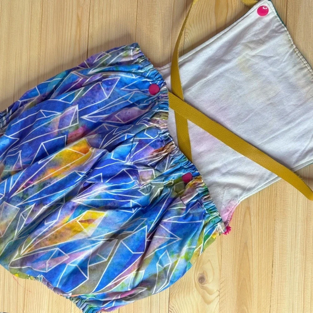 Liboosha Handmade Romper. Size 3/4. HTF. Great Condition. Boho. Party. Birthday